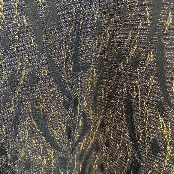 Coldwater Creek | Purple Shimmer Jacquard Blazer 2 - Picture 6 of 8